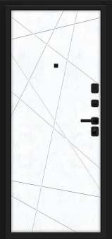 Кьюб/SBlack (цвет Slate Art/Snow Art)