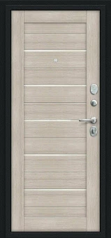 Техно Kale (цвет Букле черное/Cappuccino Veralinga)