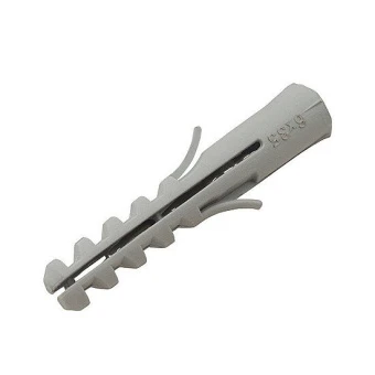 Дюбель распорный с усами (цвет Серый)