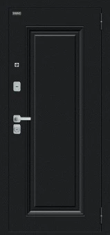 Флэш МФ/BChrome (цвет Букле черное/Bianco Melinga)