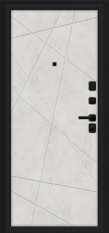 Граффити-5/SBlack (цвет Букле черное/Look Art)