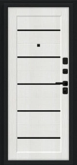 Борн/SBlack (цвет Букле черное/Bianco Melinga)