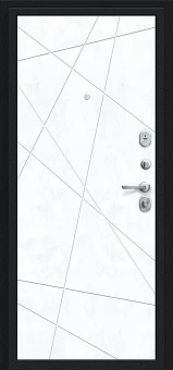 Граффити-5 (цвет Букле черное/Snow Art)