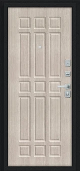 Мило МФ/BChrome (цвет Букле черное/Cappuccino Melinga)