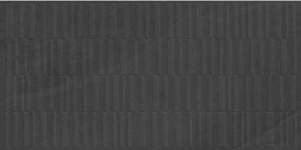 Badrock Shadow Deco Art Керамогранит графитовый 60х120 матовый структурный
