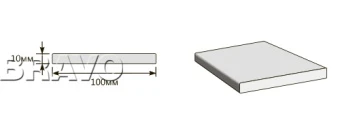 Добор 2070*100*10 Т-01 (ДубНат) для строительных дверей