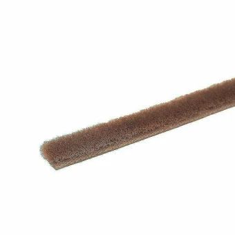 Уплотнитель щеточный 4Р 7*6 (цвет Бежевый)