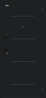 Техно/SBlack (цвет Букле черное/White Silk)