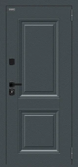 Некст МФ/SBlack (цвет Старк антрацит/White Silk)