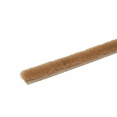 Уплотнитель щеточный 4Р 7*6 (цвет Светло-бежевый)