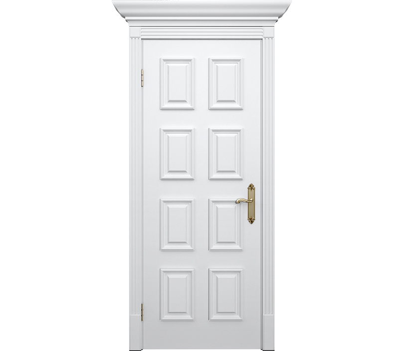 Дверь межкомнатная глухая Венеция ДГ8 с патиной