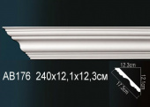 Карниз гладкий AB176