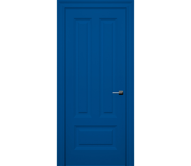 Дверь межкомнатная глухая Савона ДГ10 синяя