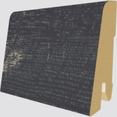 Плинтус Дуб Хэлфорд чёрный L486