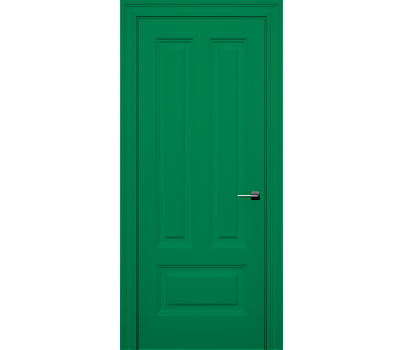 Дверь межкомнатная глухая Савона ДГ10 зеленая