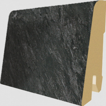 Плинтус Камень Адолари чёрный L528