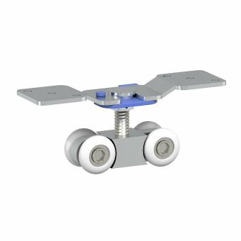 Ролики для раздвижных дверей Bravo W-100 (цвет Антик Медь/П-18 (Ель Карпатская))