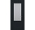 Дверь межкомнатная со стеклом Римини ДО2-2 черная